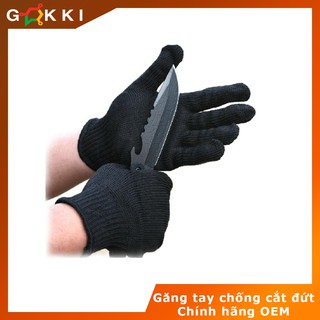Găng tay chống cắt đứt chất liệu sợi thép không gỉ