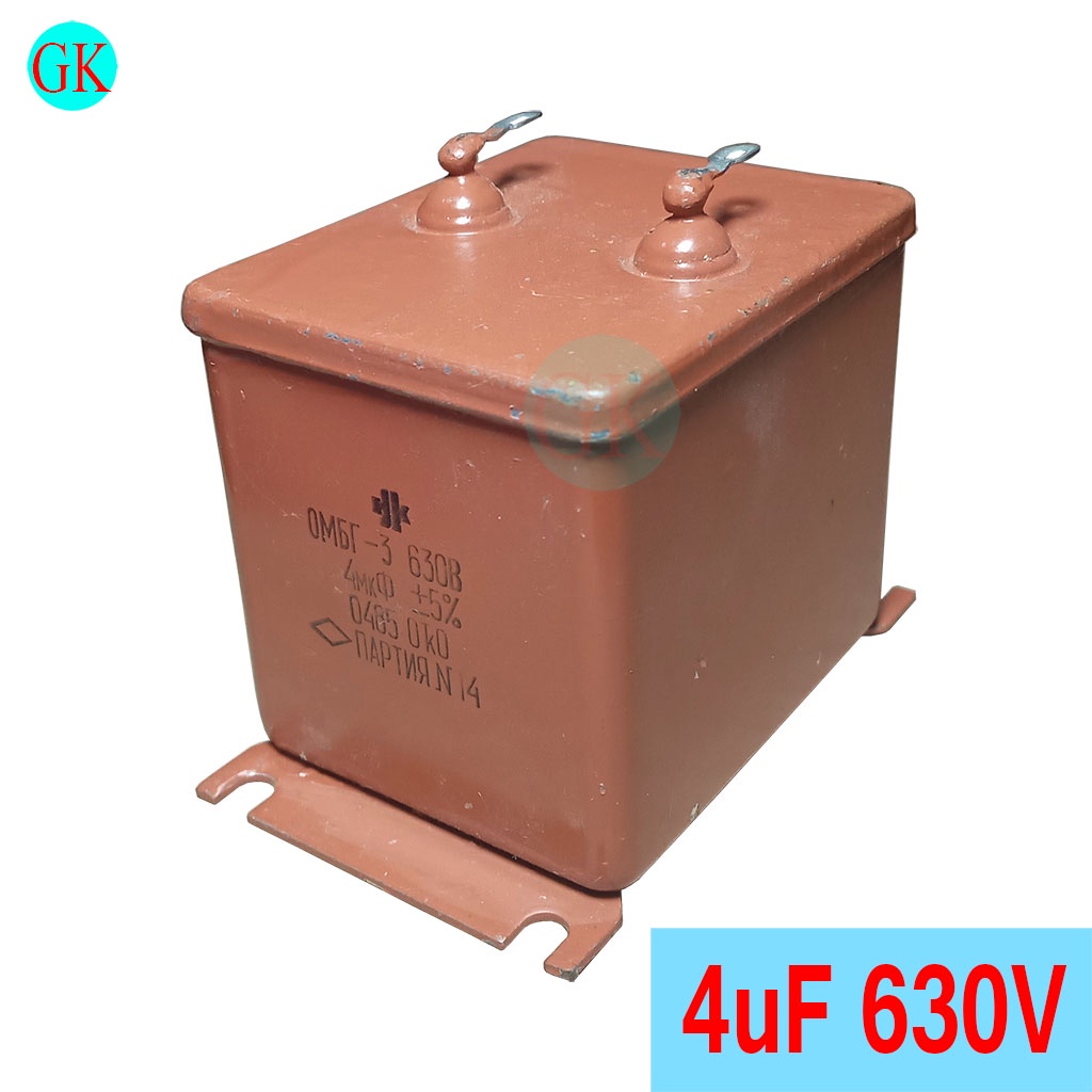 Tụ nga 4uF 630V vỏ kim loại [K-06-12]