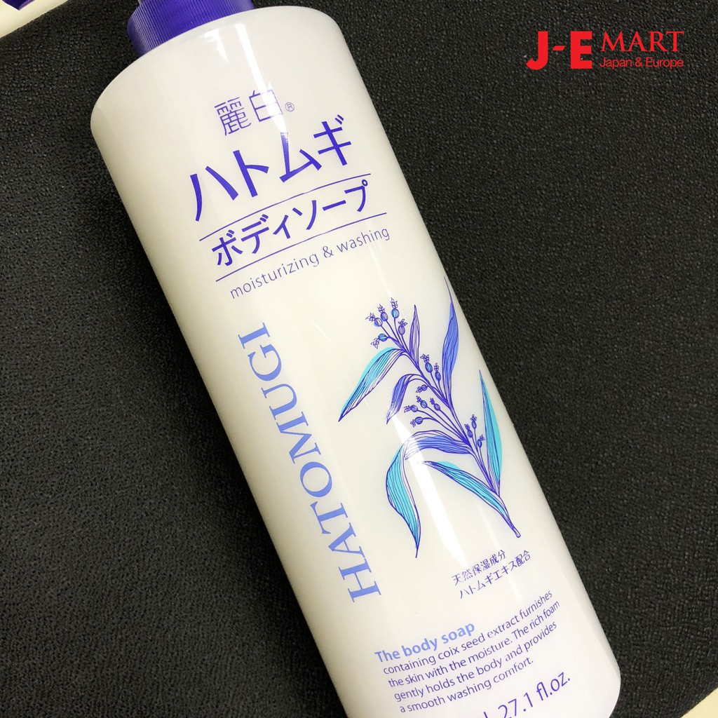 Sữa tắm trắng da ý dĩ Hatomugi 800ml | BigBuy360 - bigbuy360.vn