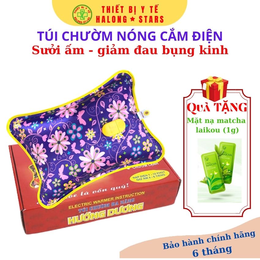Túi chườm nóng lạnh đa năng HƯỚNG DƯƠNG, sưởi ấm, chườm lạnh, giảm đau cơ xương khớp và đau bụng kinh nữ - 3 Cỡ S/M/L