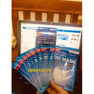 Khẩu trang 3d mask tanarpha 140k