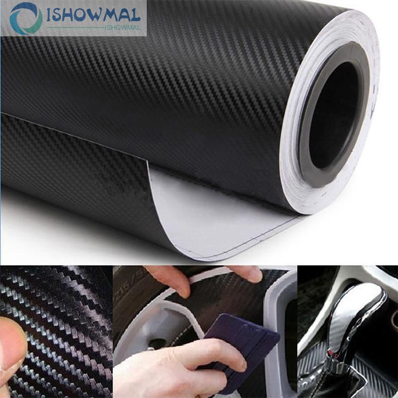 Sticker dán nội thất xe hơi cỡ 127x30cm tiện lợi