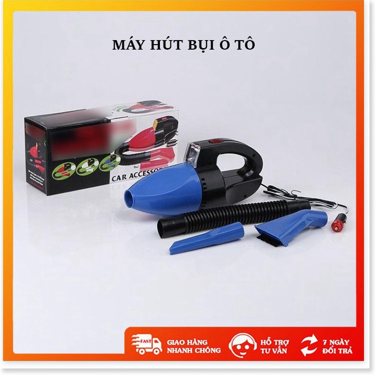 Máy hút bụi xe hơi ô tô có đèn led cao cấp công suất mạnh mẽ lọc bụi 4 lớp | BigBuy360 - bigbuy360.vn