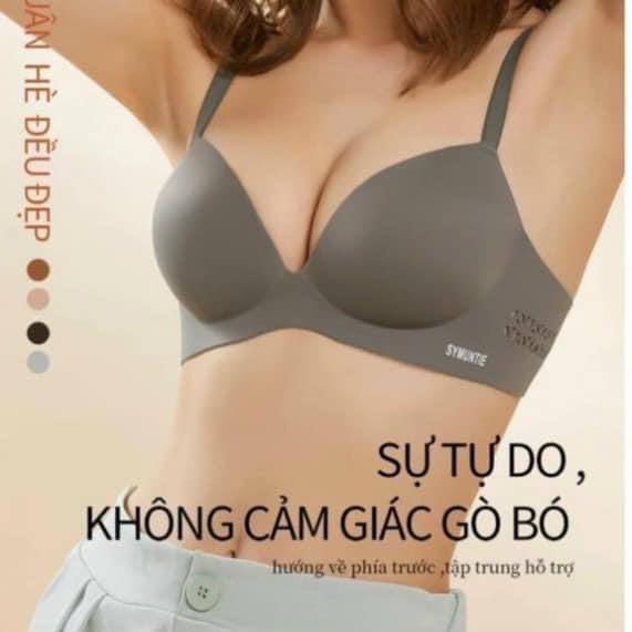 Áo lót DORIS, áo ngực nữ su đúc ALS03 không gọng đệm dày bàn tay ôm nâng ngực thông hơi mềm mịn Cao Cấp