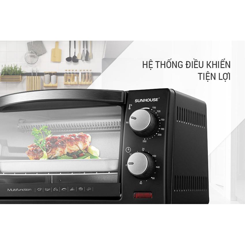 Lò nướng 10L SUNHOUSE SHD4206
