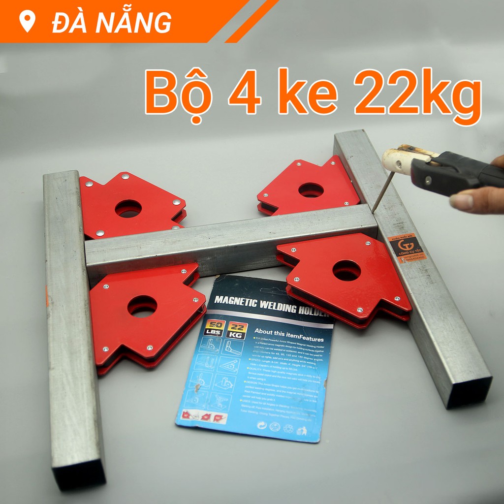 Bộ 4 ke góc nam châm 50LBS - 22KG