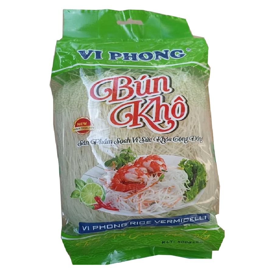 [SenXanh Emart] Bún khô sạch Vi Phong - 500G - 100% tinh bột gạo