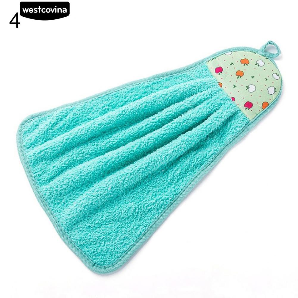 Khăn Lau Tay Treo Tường Mềm Mại Thấm Hút Tốt