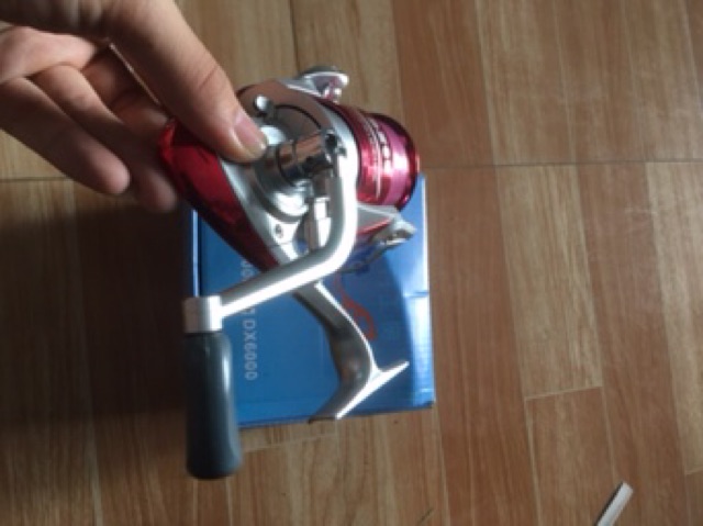 máy câu cá DX 6000 máy siêu rẻ mà lại khoẻ y hình