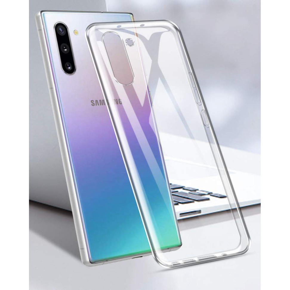 Ốp Silicon dẻo Samsung Galaxy Note 10 (trong suốt)