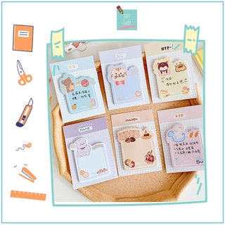 Tập note đáng yêu nhiều mẫu. Số lượng 30 tờ.