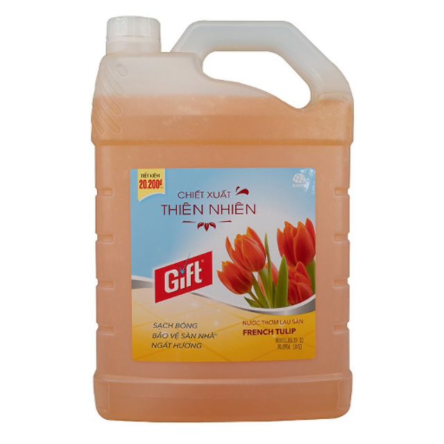 Nước lau sàn gift 3,8kg mùi ngẫu nhiên giá sỉ