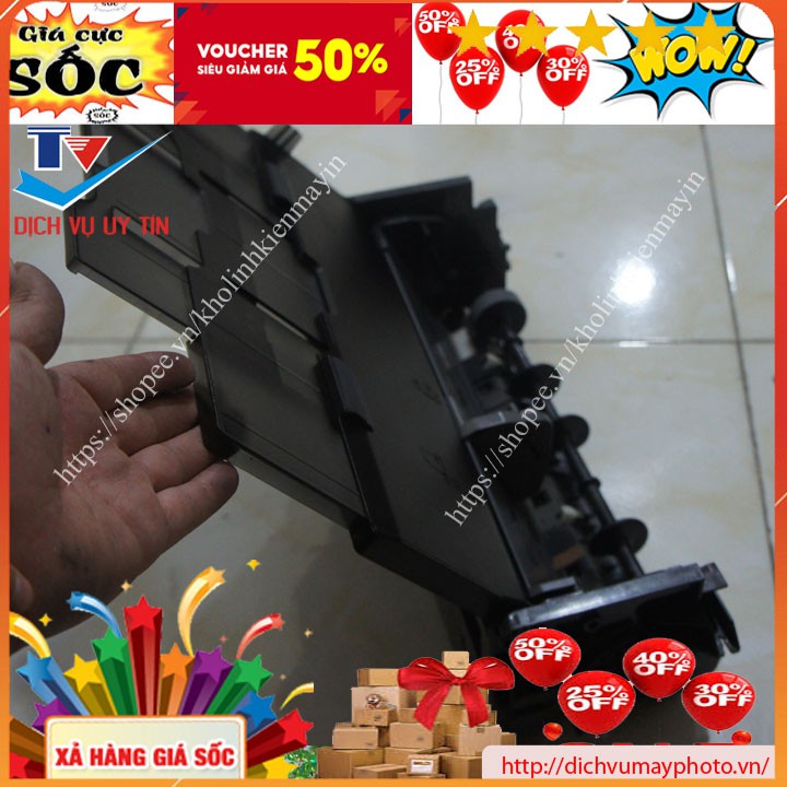 Cụm cơ kéo giấy máy in phun màu A3 cũ Epson 1390 1430 G4500 L1300 L1800 PX1004 hàng tháo máy chất lư