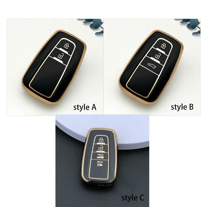 Vỏ Tpu Bảo Vệ Chìa Khóa Cho Xe Hơi Toyota Corolla Cross Altis Camry Land Cruiser
