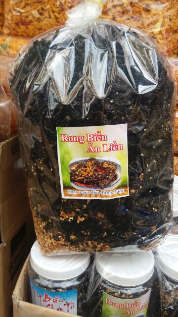 ( MIỄN SHIP Ở HCM) GÓI 500G Rong biển cháy tỏi Ăn là ghiền nhé( dạo/ sỉ/ ăn vặt) | BigBuy360 - bigbuy360.vn