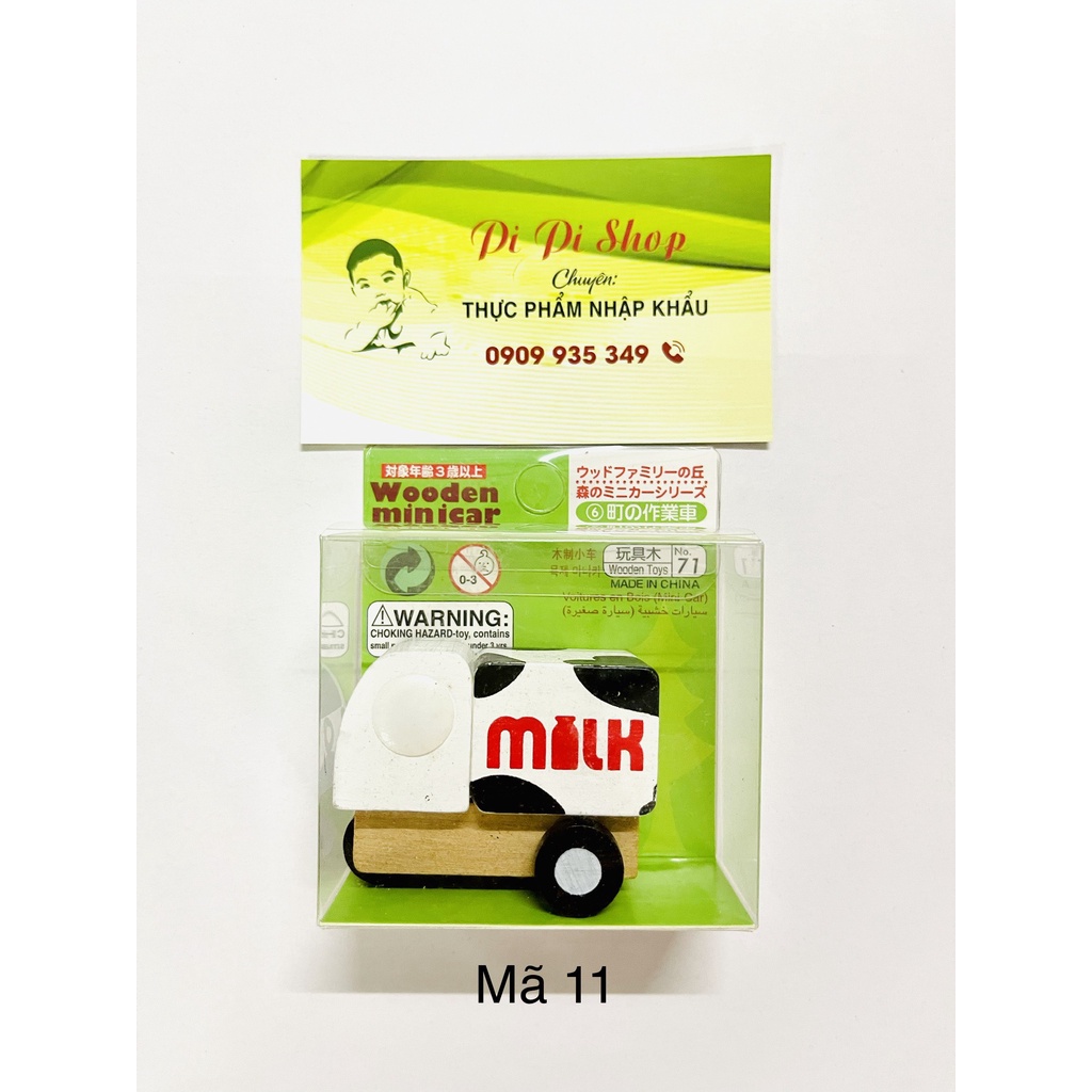 Xe Gỗ Mini - Đồ Chơi Gỗ Cho Bé