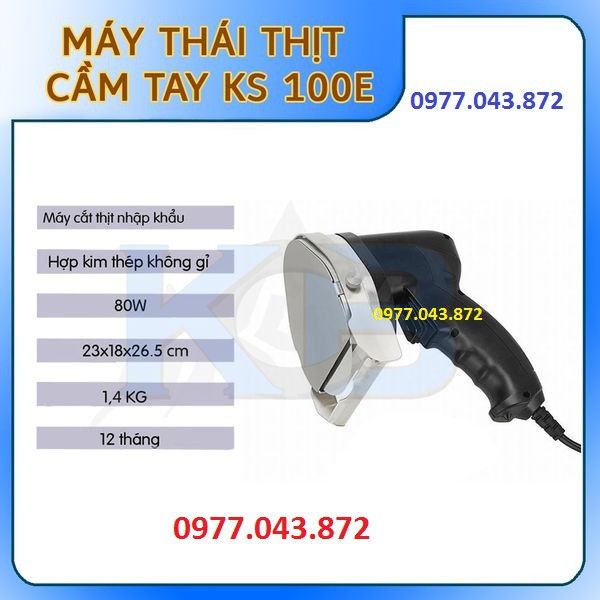 Máy thái thịt cầm tay KS 100E