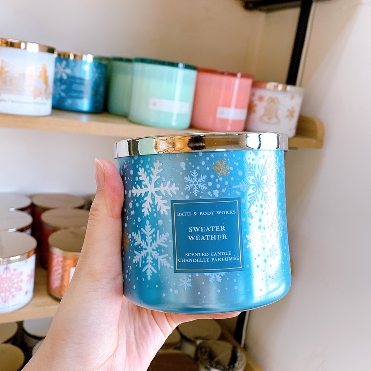 Nến thơm Bath and Body Works 3 bấc cao cấp