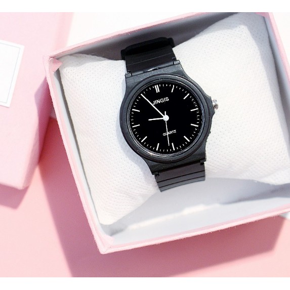 ĐỒNG HỒ NƯ DÂY CAO SU JINGIS 357NHIỀU MÀU PHONG CÁCH HÀN QUỐC | BigBuy360 - bigbuy360.vn