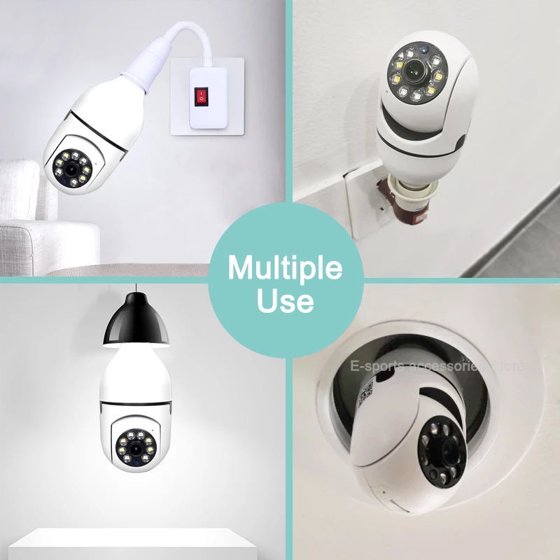 Camera kỹ thuật số HAMROL PTZ Wifi 3MP YCC365 Plus 1080P tầm nhìn đêm tự động theo dõi giọng nói 2MP 4X