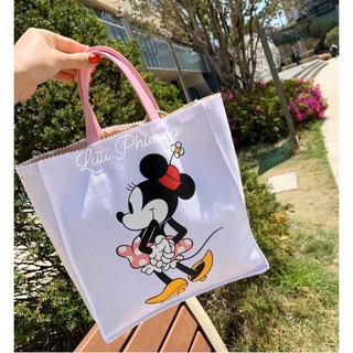 Túi canvas Mickey & Minnie