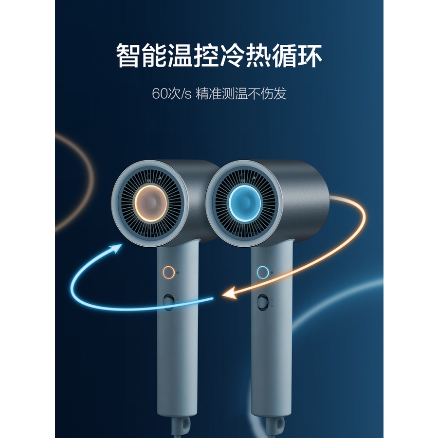 Máy sấy tóc ion âm Xiaomi Mijia H500 công suất cao nhanh khô thích hợp làm quà tặng tiện lợi