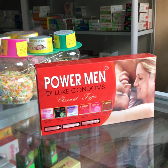 Bao cao su powermen hộp 12 chiếc