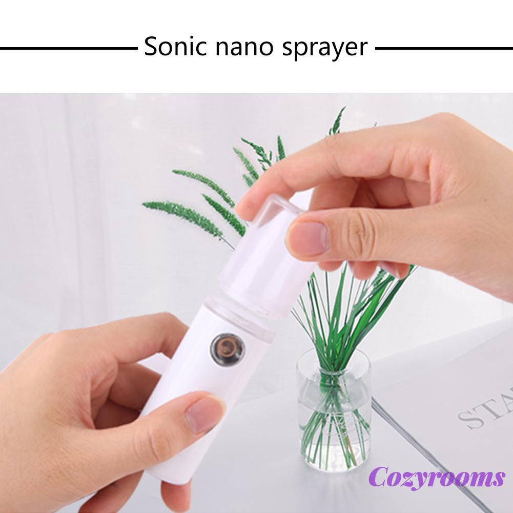 (Hàng Mới Về) Máy Phun Sương Nano Dưỡng Ẩm Da Mặt Sạc Usb 20ml