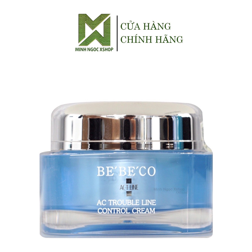 Kem dưỡng da ngăn ngừa mụn làm sáng BEBECO AC TROUBLE LINE CONTROL CREAM 50ml