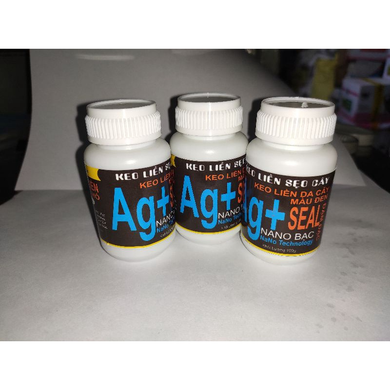 keo liền da cây đậm đặc AG Seal nano bạc - keo liền sẹo bôi cây - ag seal - diệt khuẩn mau liền da cây - có nano bạc