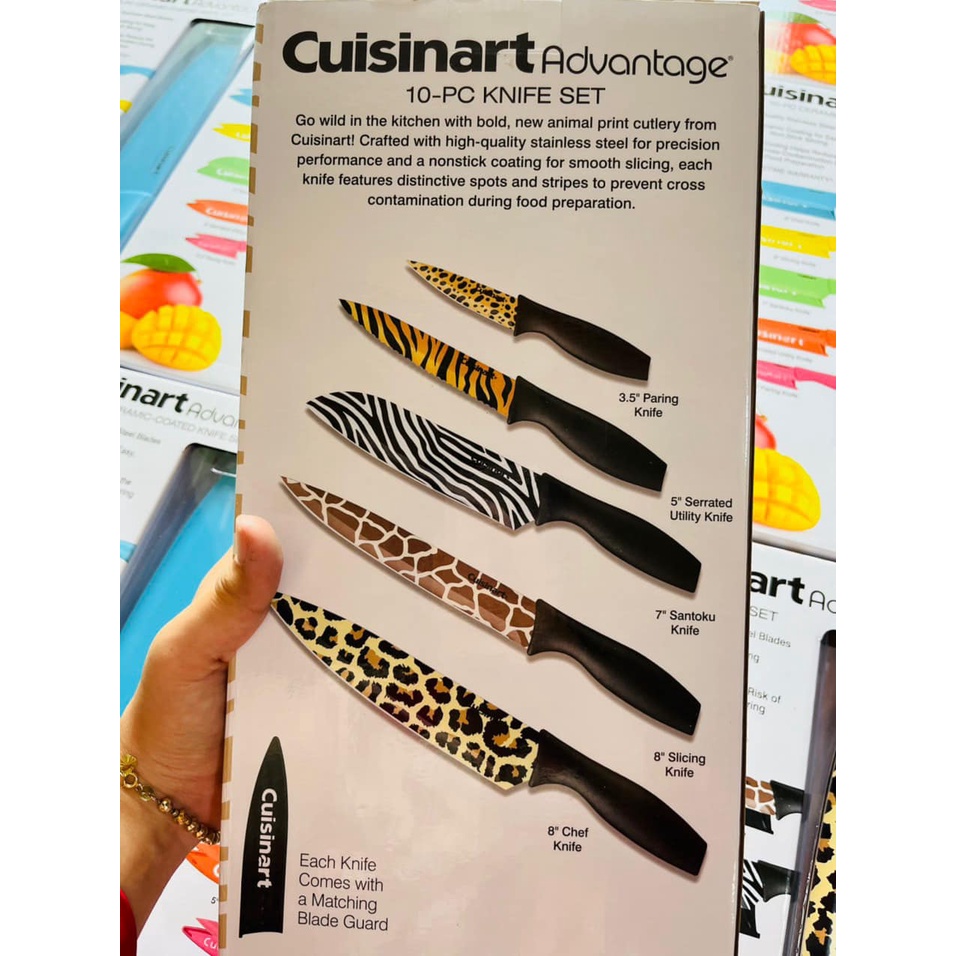 Set dao Cuisinart tại Mỹ 10 món