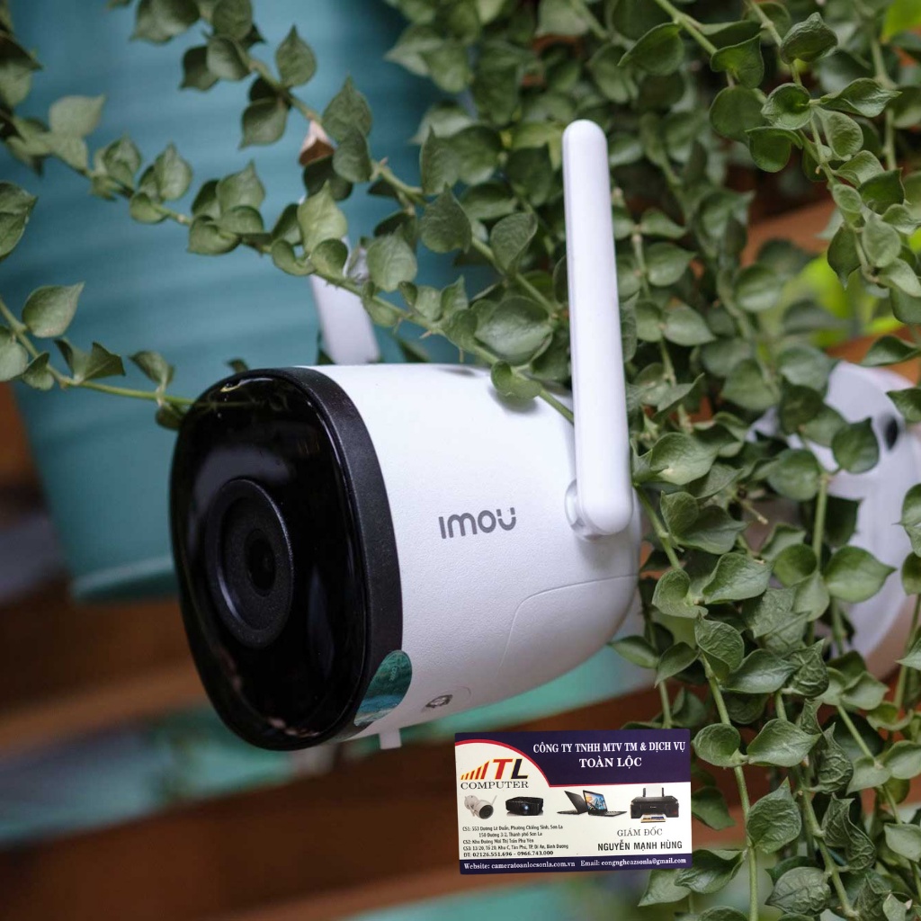 Camera imou ip wifi không dây ngoài trời F22p 2.0 có mic thu âm Hàng Chính Hãng