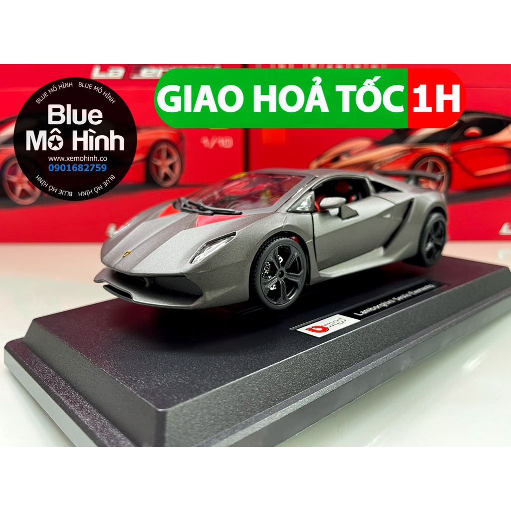 Xe mô hình Lambo Sesto Elemento Bburago 1:24