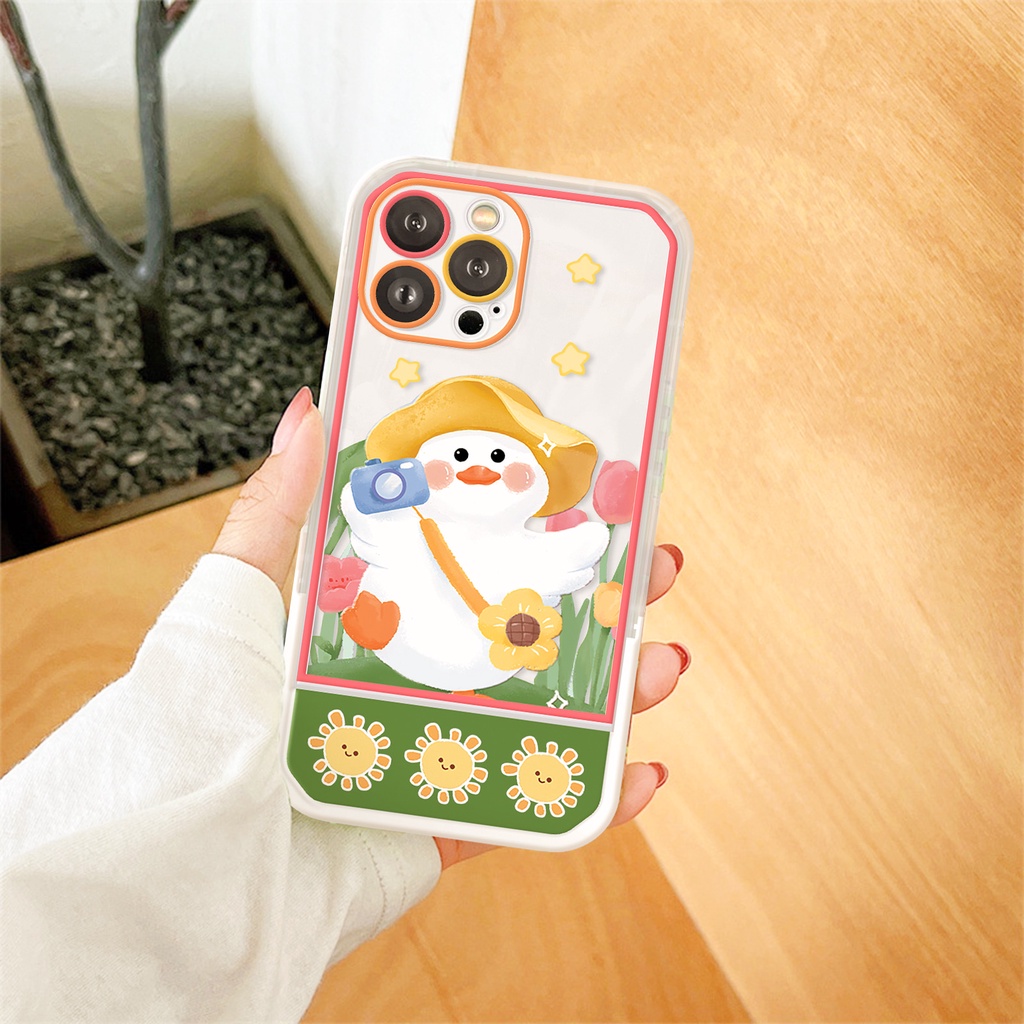 Ốp lưng iphone chống lưng lovely duck 6/6plus/6s/6splus/7/7plus/8/8plus/x/xs/11/12/13/14/pro/max/promax/plus/shin/case