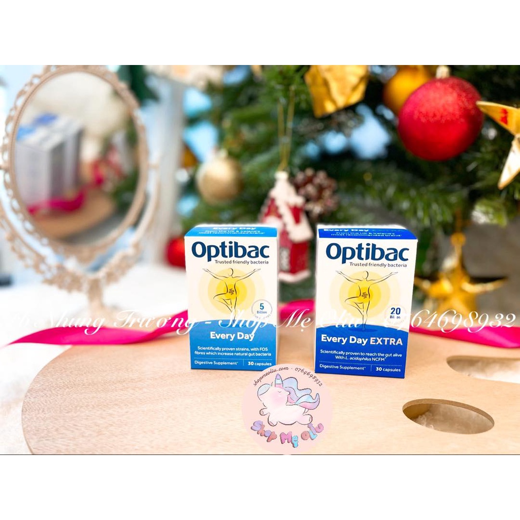 Men Optibac xanh da trời Every day