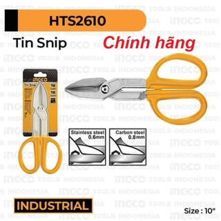 Đồ nghề ingco kéo cắt tôn nhỏ 10'' hts2610