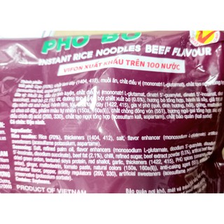 Phở bò Vifon 65gr 1 gói nước