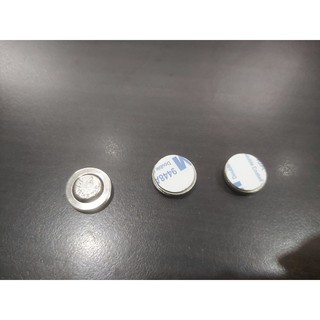 Nam châm cài áo 1 nút tròn phi 17mm