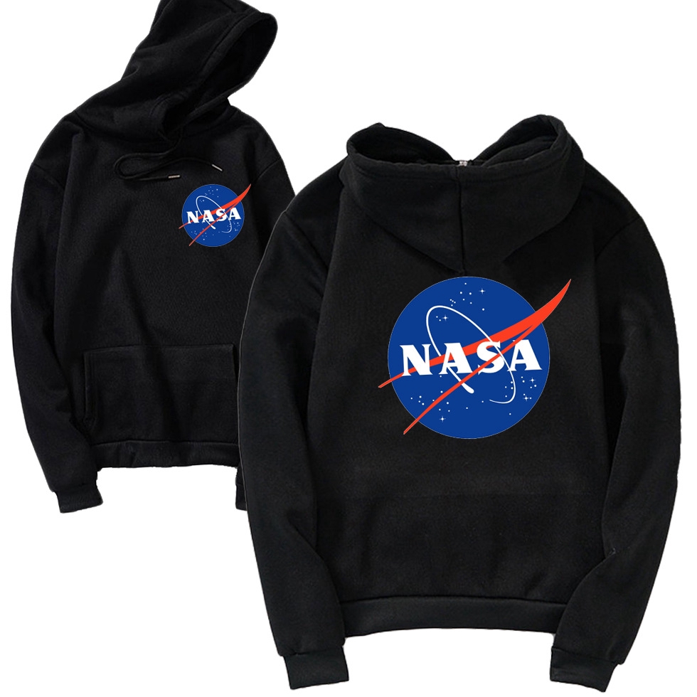 Áo hoodie tay dài in hình NASA cho nam