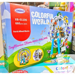 Combo 3 hộp Lego XingBao Lắp Ráp Công Viên