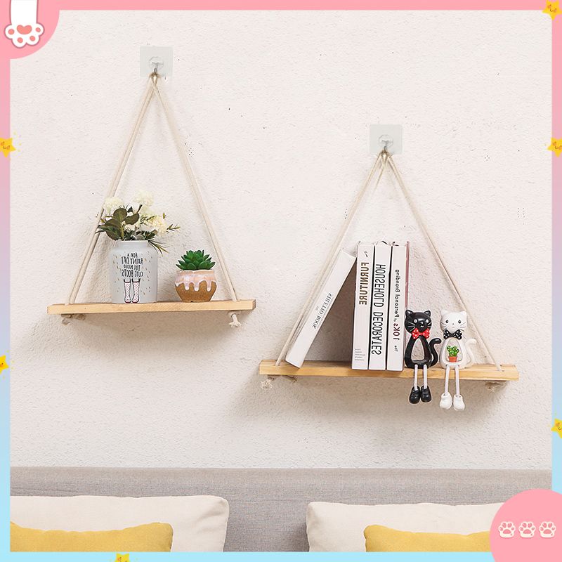 Dây Treo Tường Bằng Gỗ Tự Nhiên Xinh Xắn