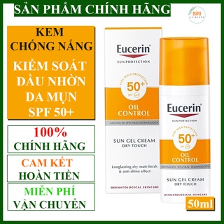Kem chống nắng kiểm soát dầu Eucerin Sun Gel-Creme Oil Control Dry Touch SPF 50+(50ml)