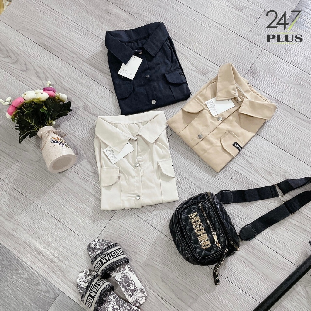 Áo Khoác Bomber Chất Kaki Dễ Phối Đồ