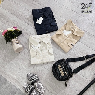 Áo Khoác Bomber Chất Kaki Dễ Phối Đồ