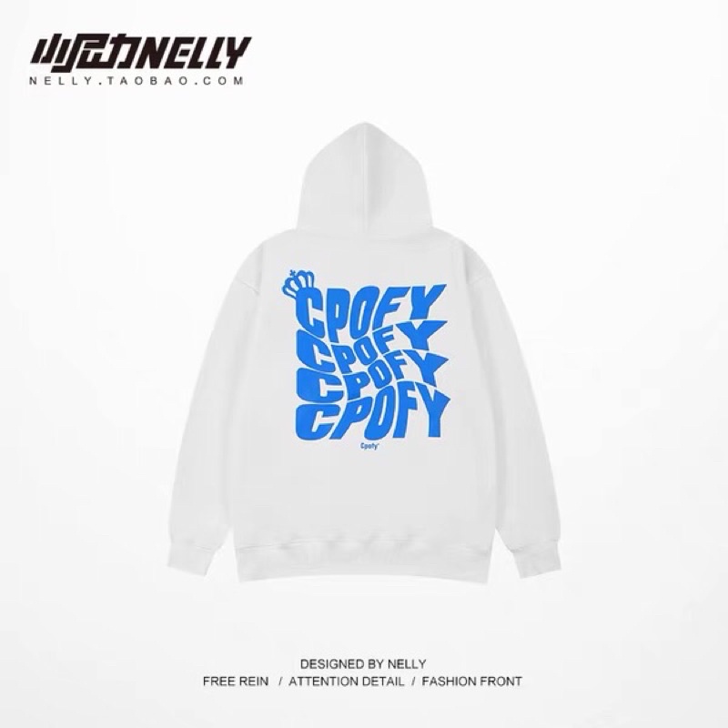 Áo hoodie nelly heybig nỉ lót lông sale (có sẵn) cpofy