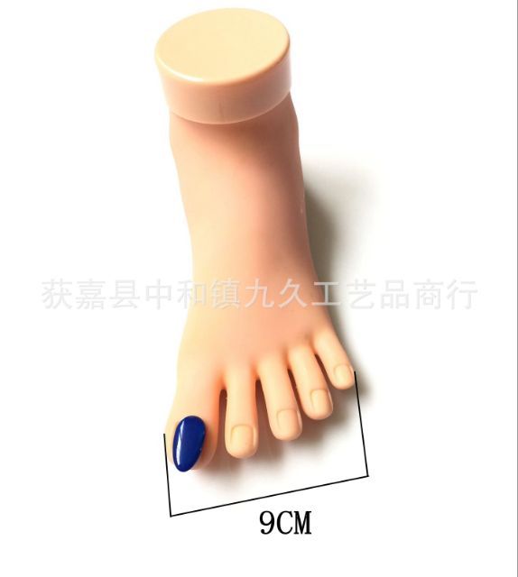 Bàn chân giả tập sơn, đắp móng bột...