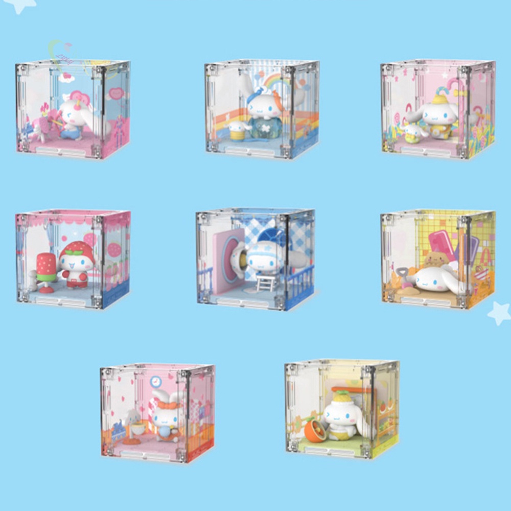 Mô Hình Đồ Chơi Nhân Vật Cinnamoroll Hoạt Hình Bằng Nhựa 30-40mm