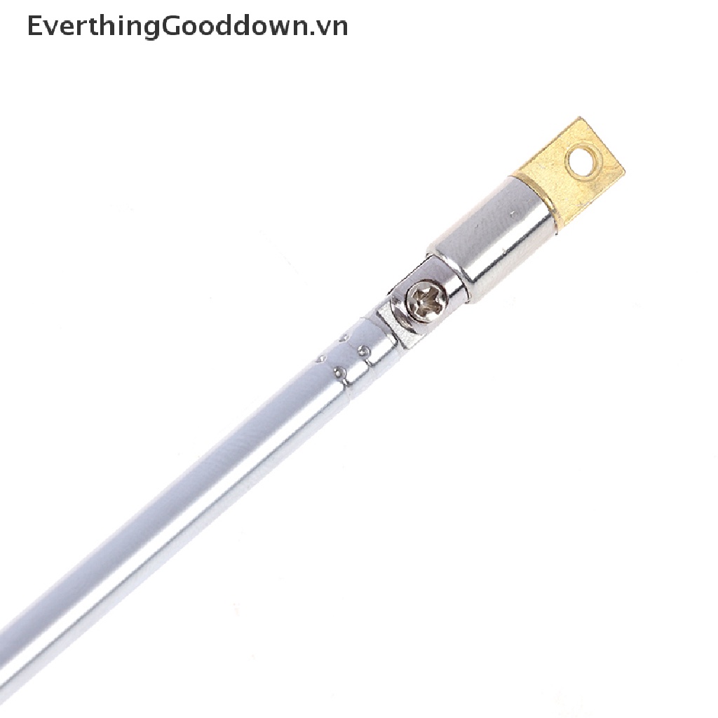 Everthingooddown 1 Ăng Ten Radio AM FM 5 Đoạn Thu Gọn 37cm Bằng Thép Không Gỉ Thông Dụng vn