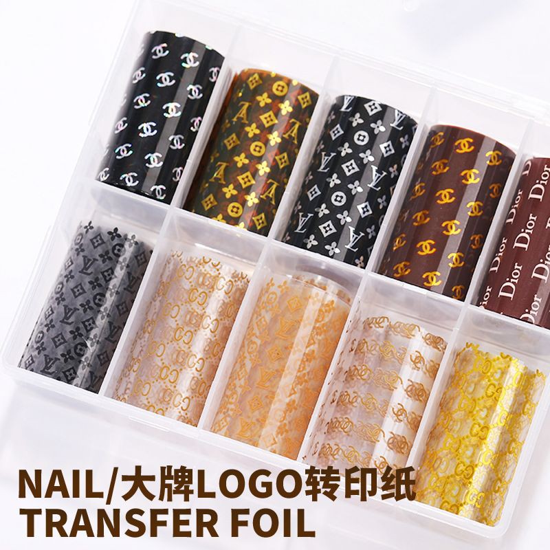 Phoi dán trang trí móng nhiều họa tiết đẹp
