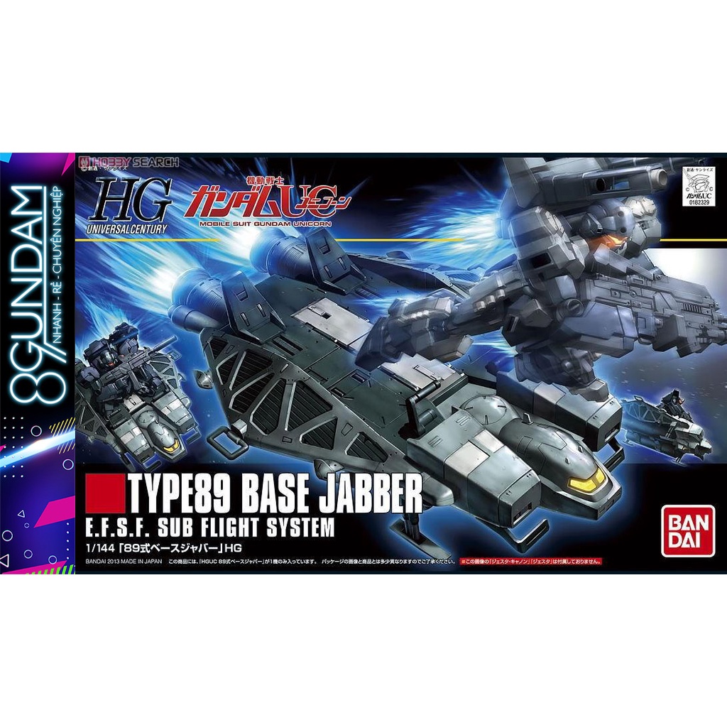 Mô Hình Lắp Ráp HG UC Base Jabber type 89